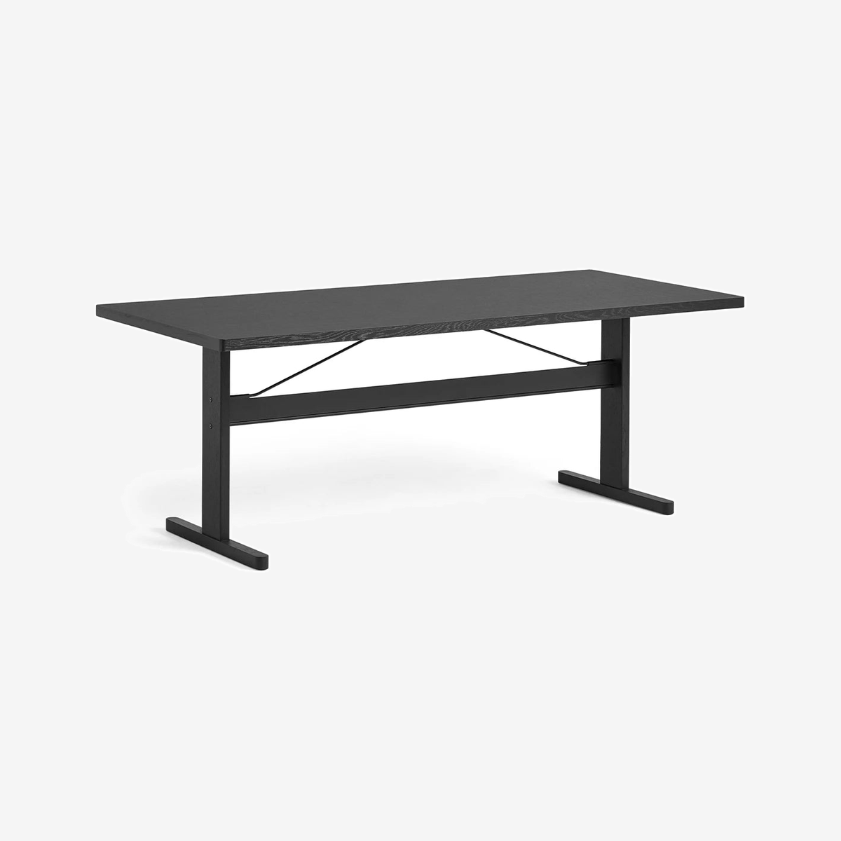 Passerelle Table 200 x 90 Ink Black
