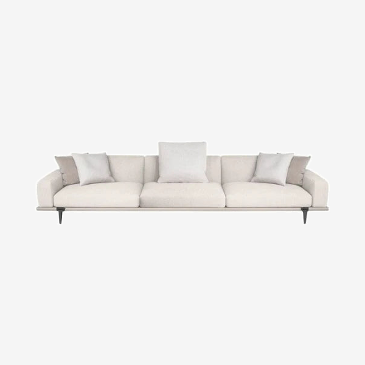 Let It Be 3 Seater Sofa - SC 05 Stucco