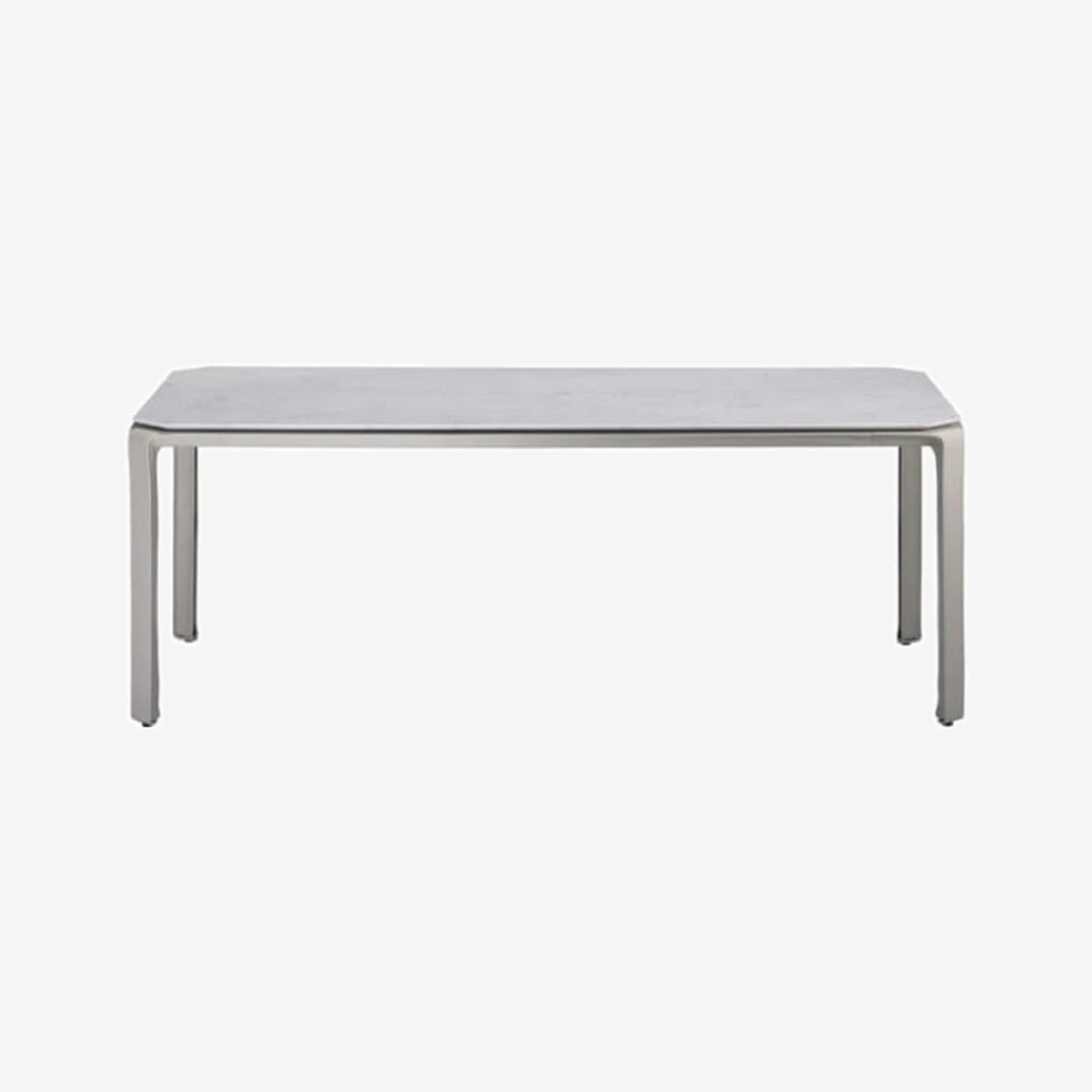 Cab Tab Table - Carrara Marble, Talpa Leather