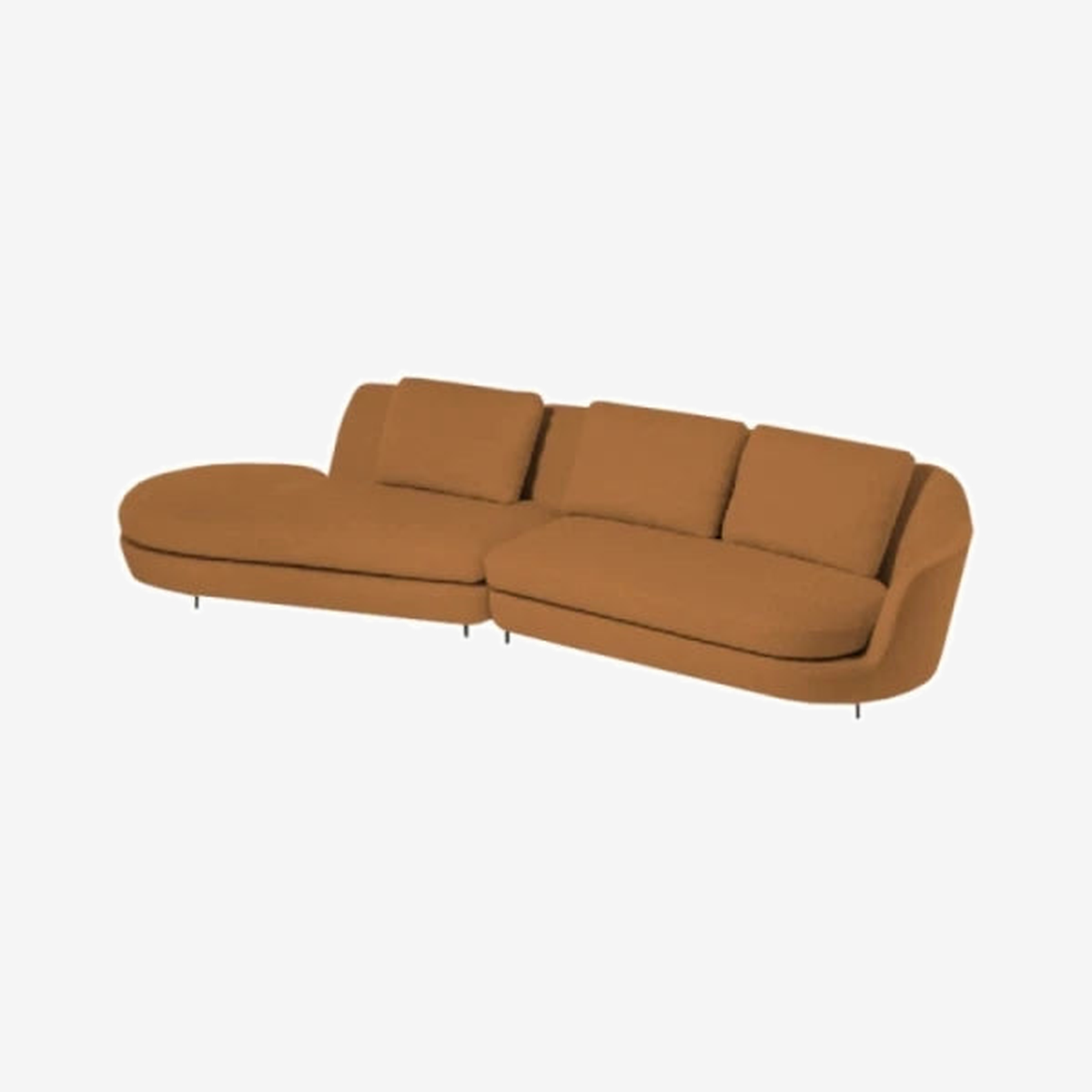 Duo Sofa - Pelle Frau® SC 66 India Leather