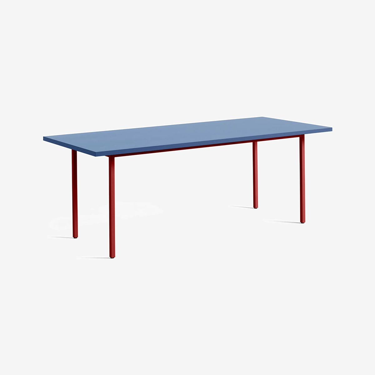 Two Colour Table 200 x 90 Blue-Maroon Red