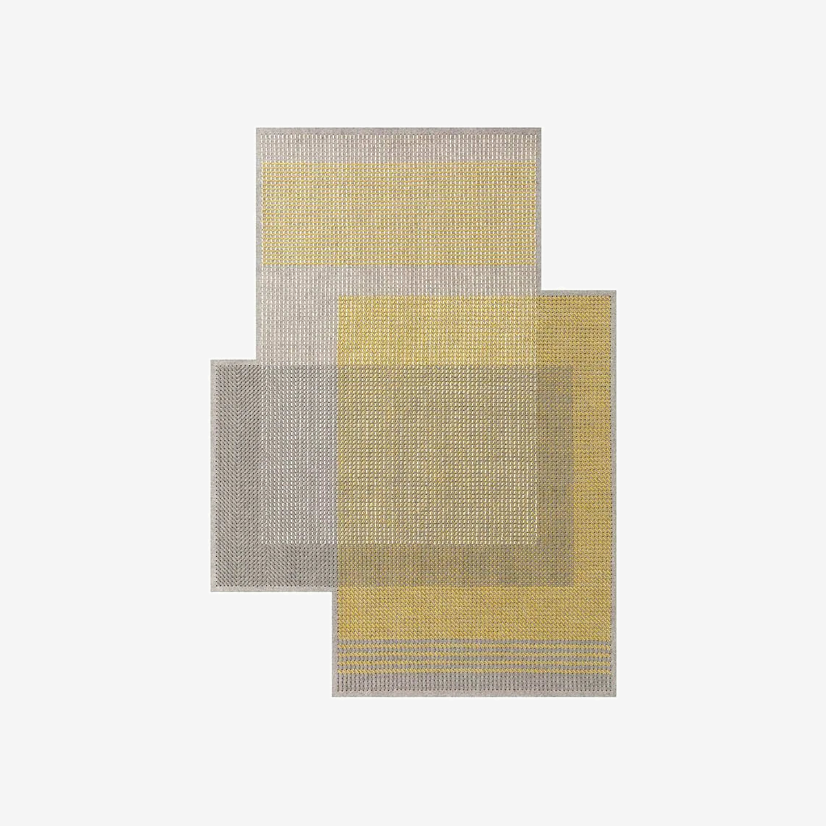 Canvas Geo Grey Rug