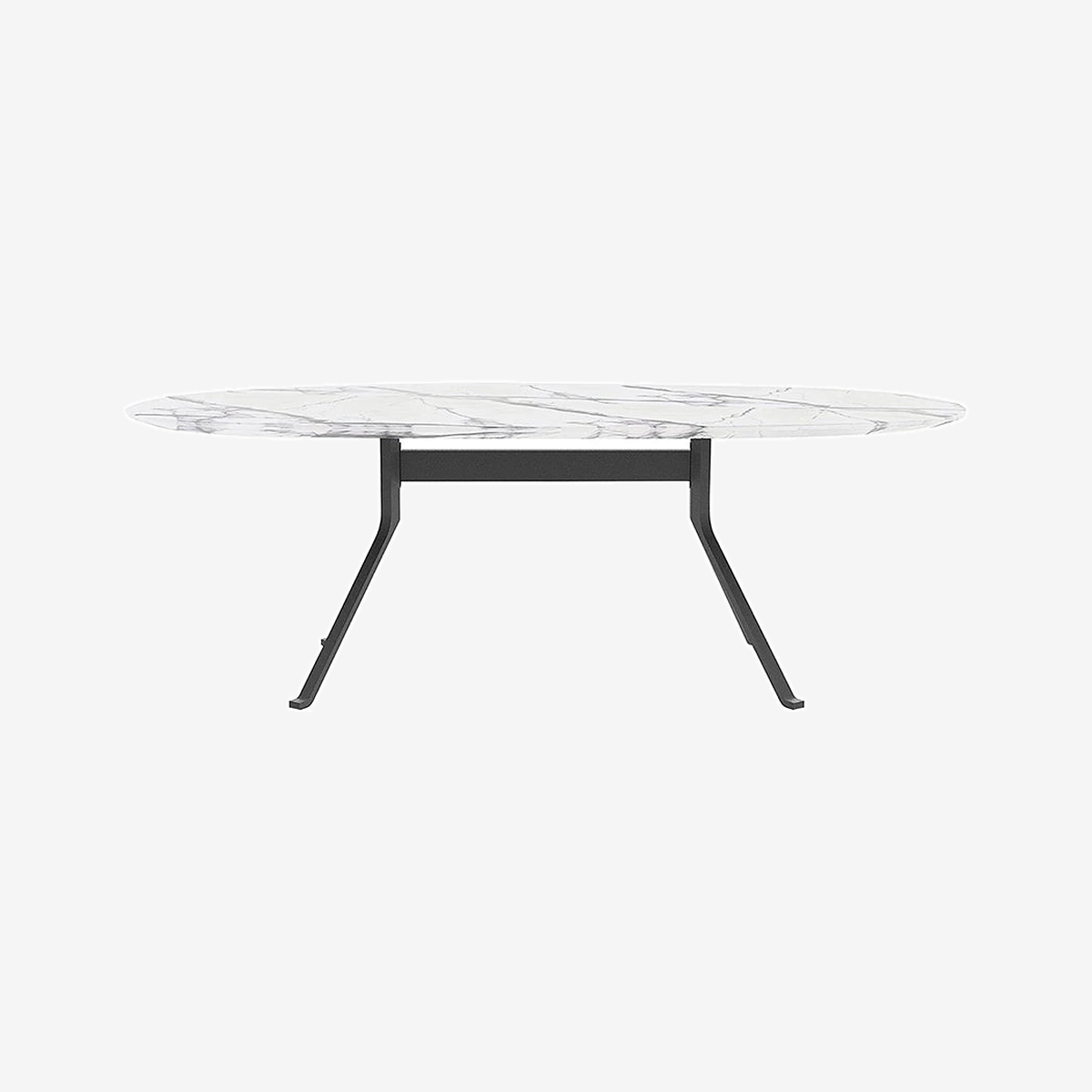 Blink Oval Dining Table (Marble)