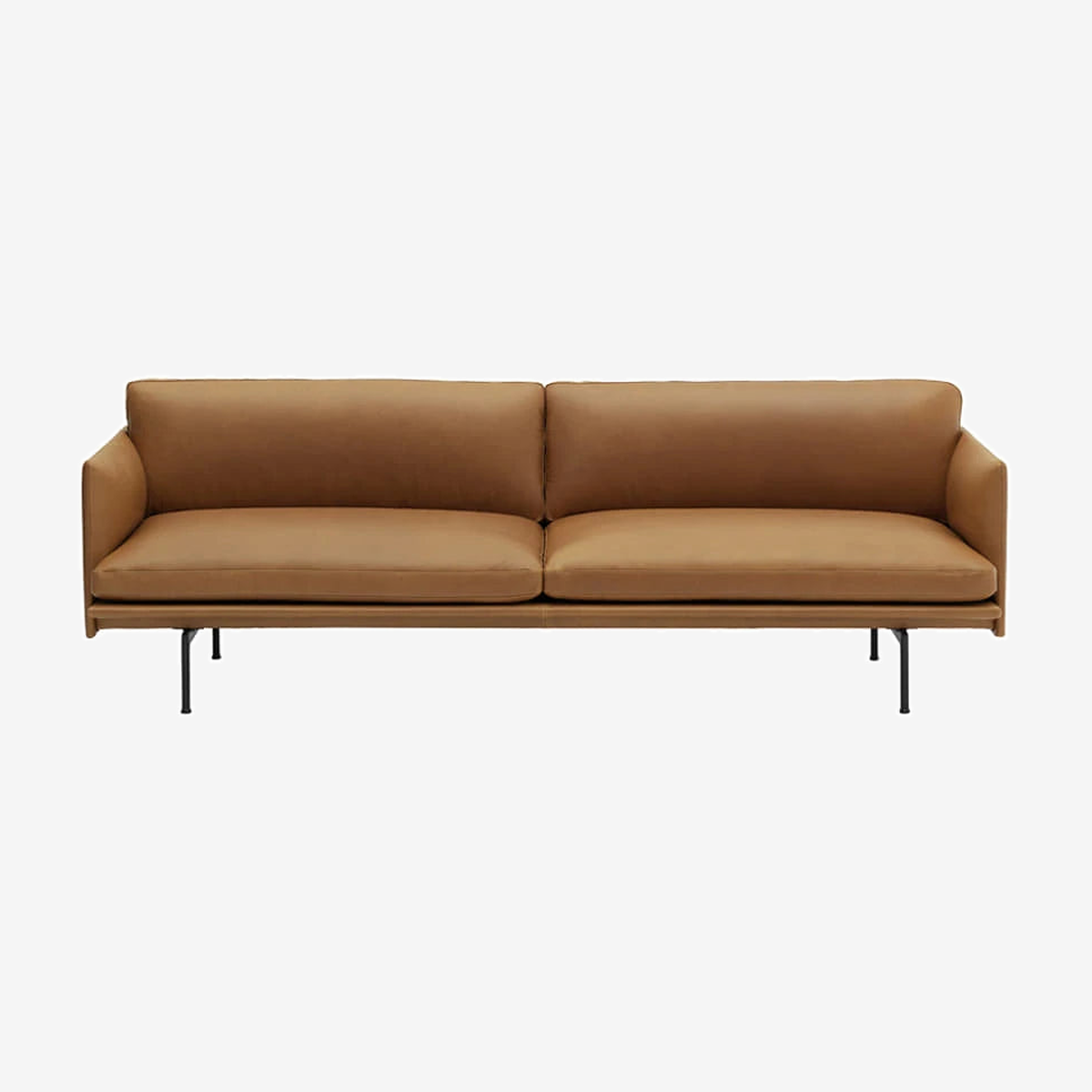 Outline Cognac Sofa