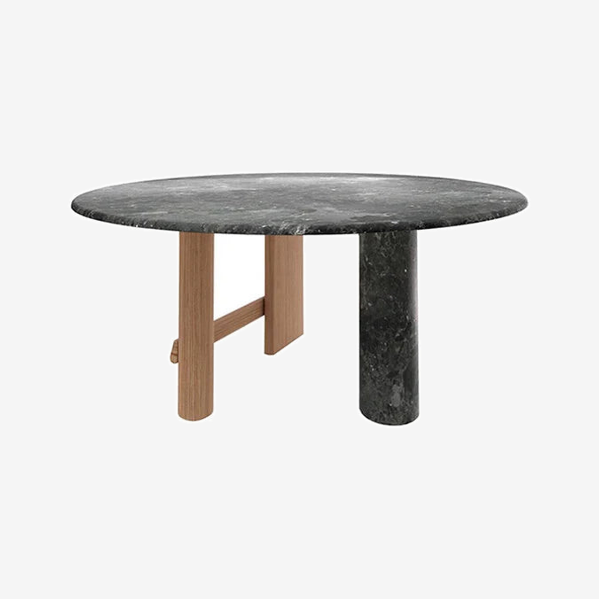 Sengu Table (Carnico grey marble)