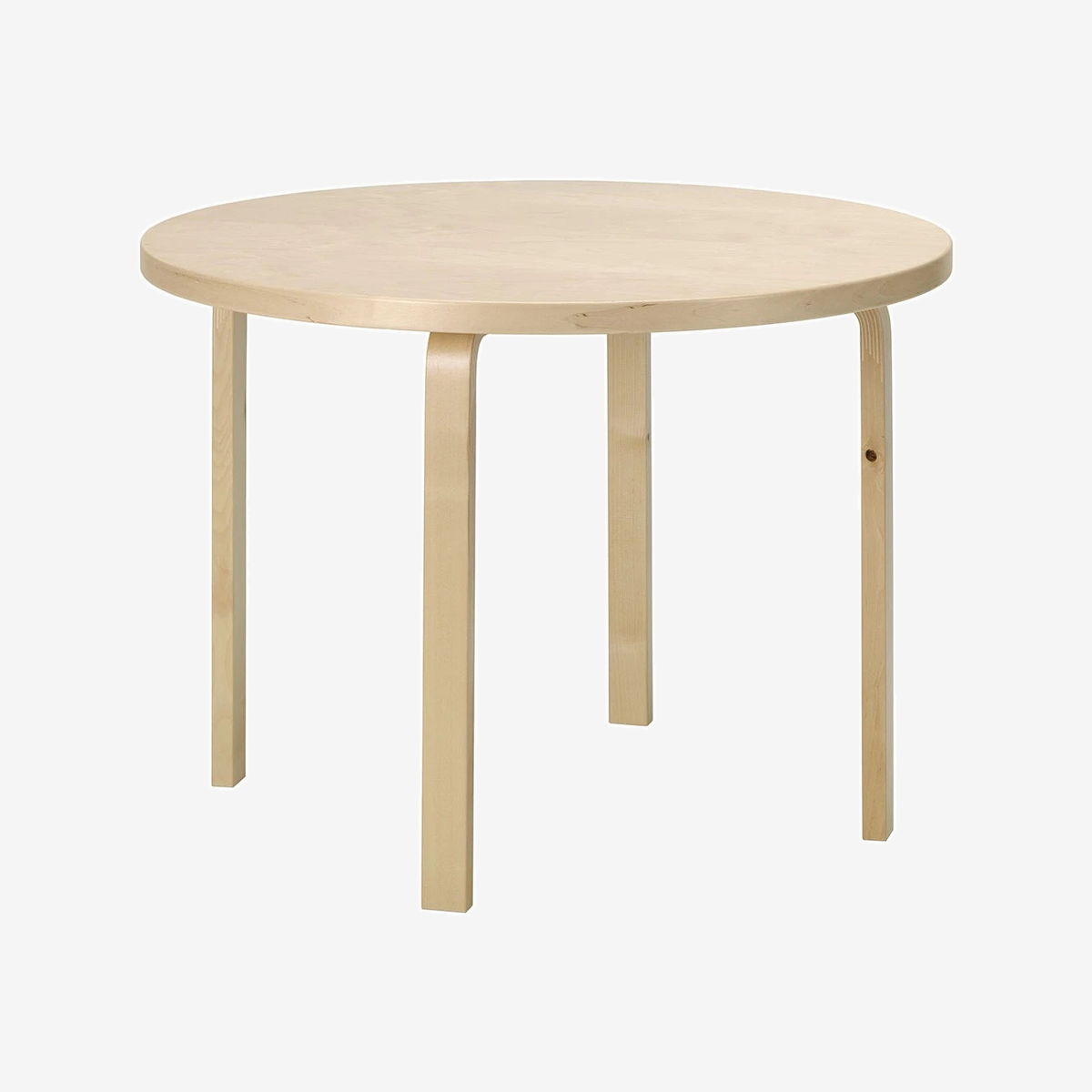 Aalto Table 90A Ø100 Wild Birch