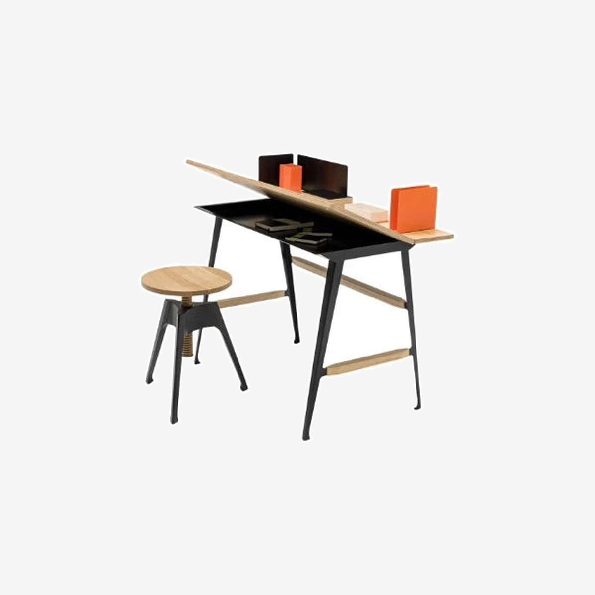 Portable Atelier Desk & Stool