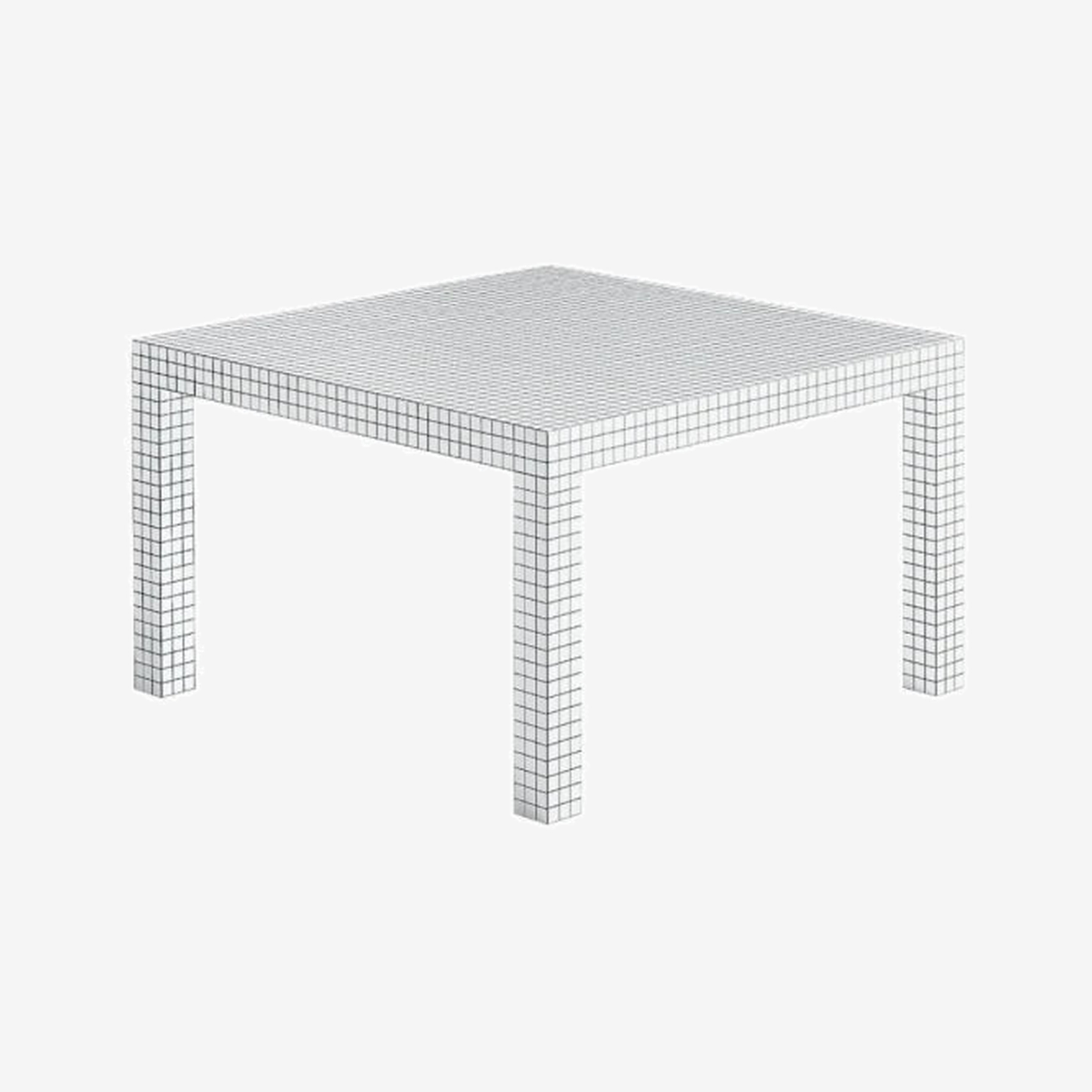 Quaderna Dining Table (126 x 126xH75)