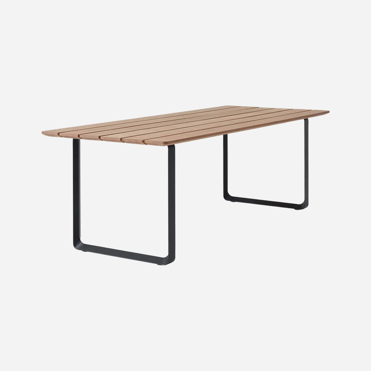 70/70 Outdoor Table Sapele Mahogany/Anthracite Black