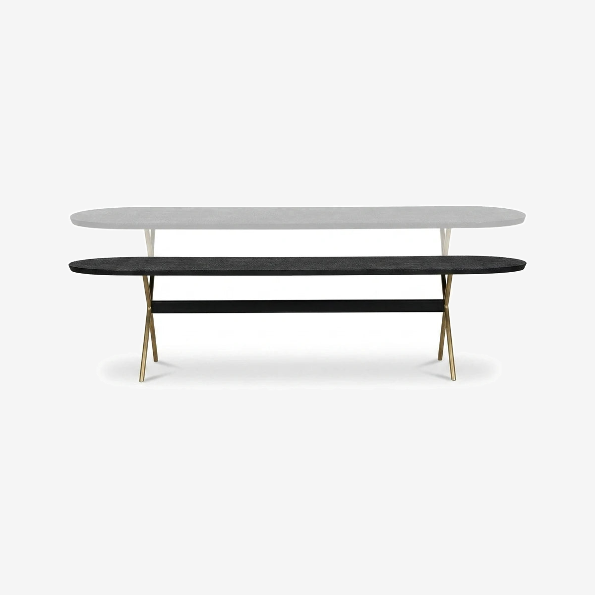 TOUCH Dining Table - Bronze Legs