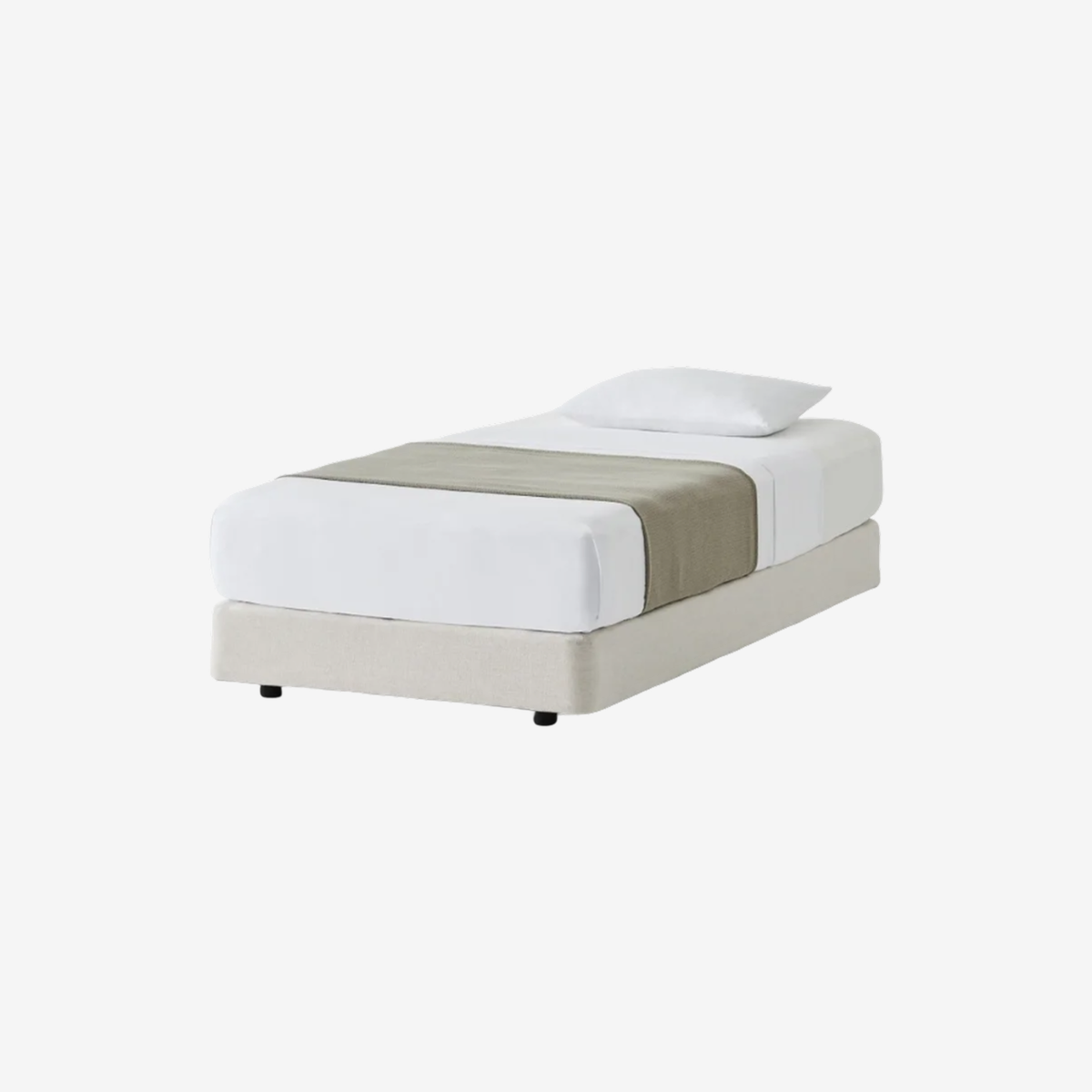 Plaid Fabric Bed