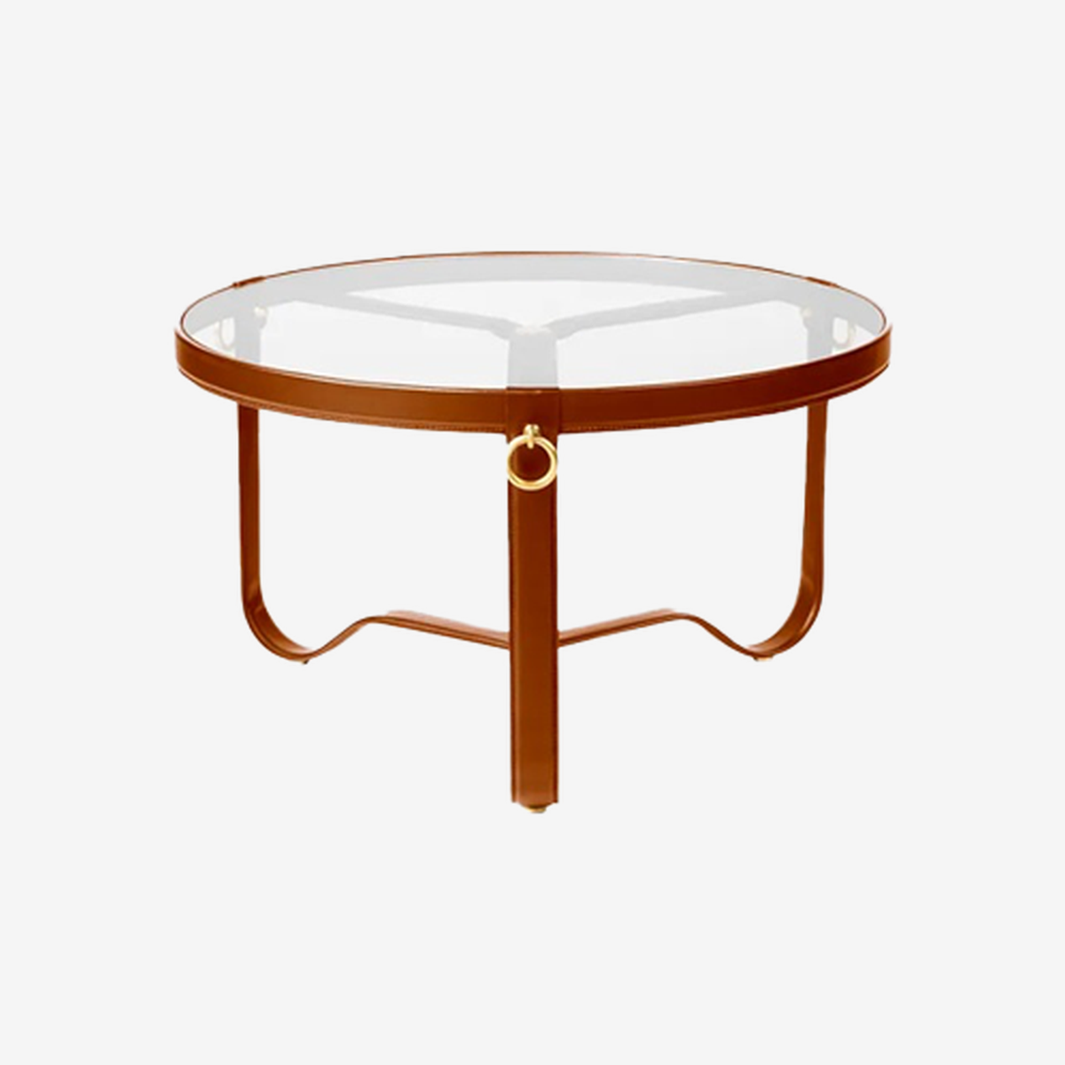Adnet Coffee Table 70 Tan