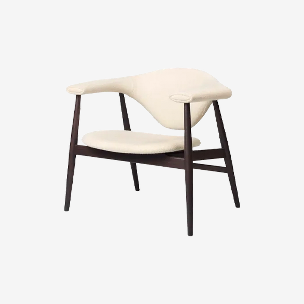 Masculo Lounge Chair Smoked Oak / Harp 24