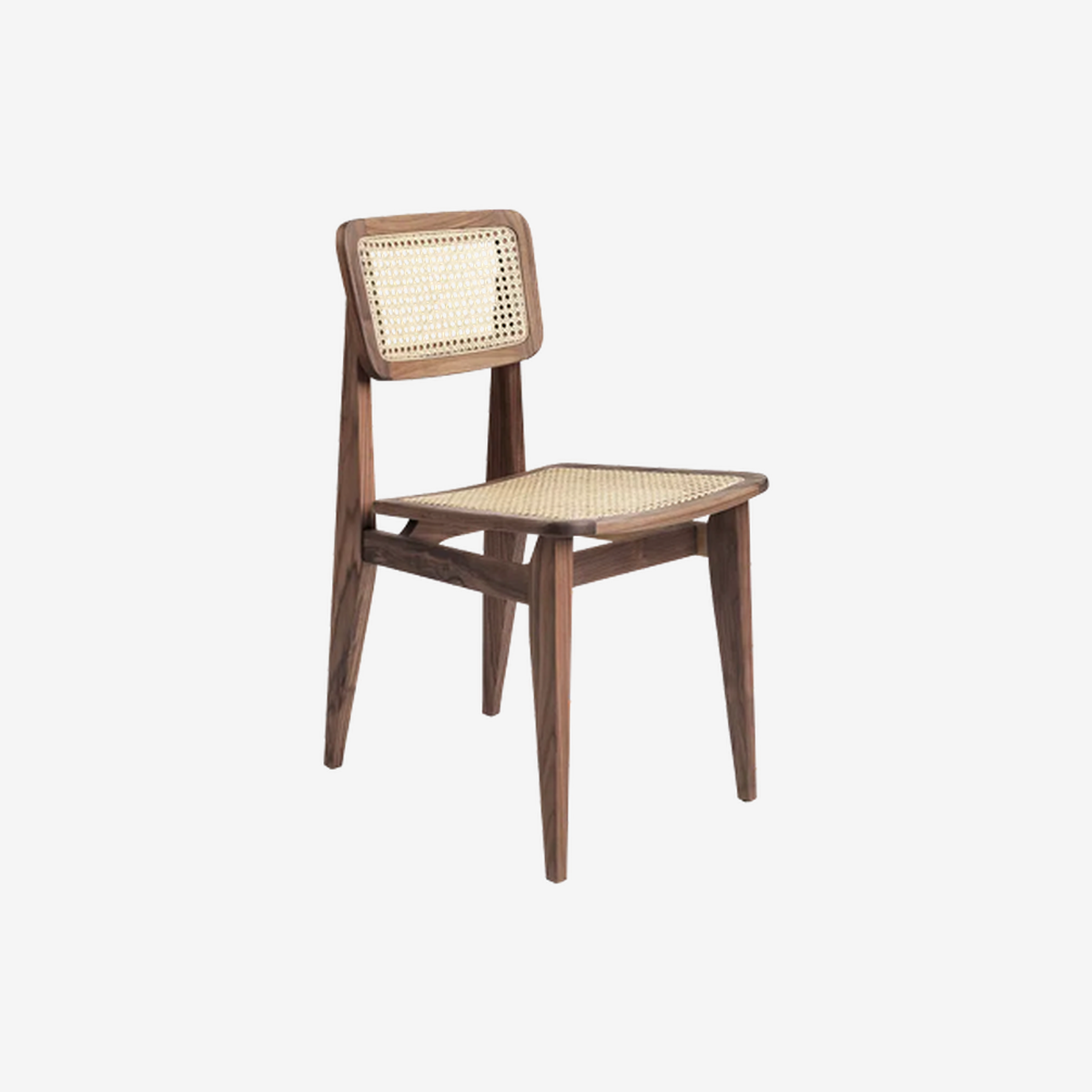 C-Chair French Cane American Walnut