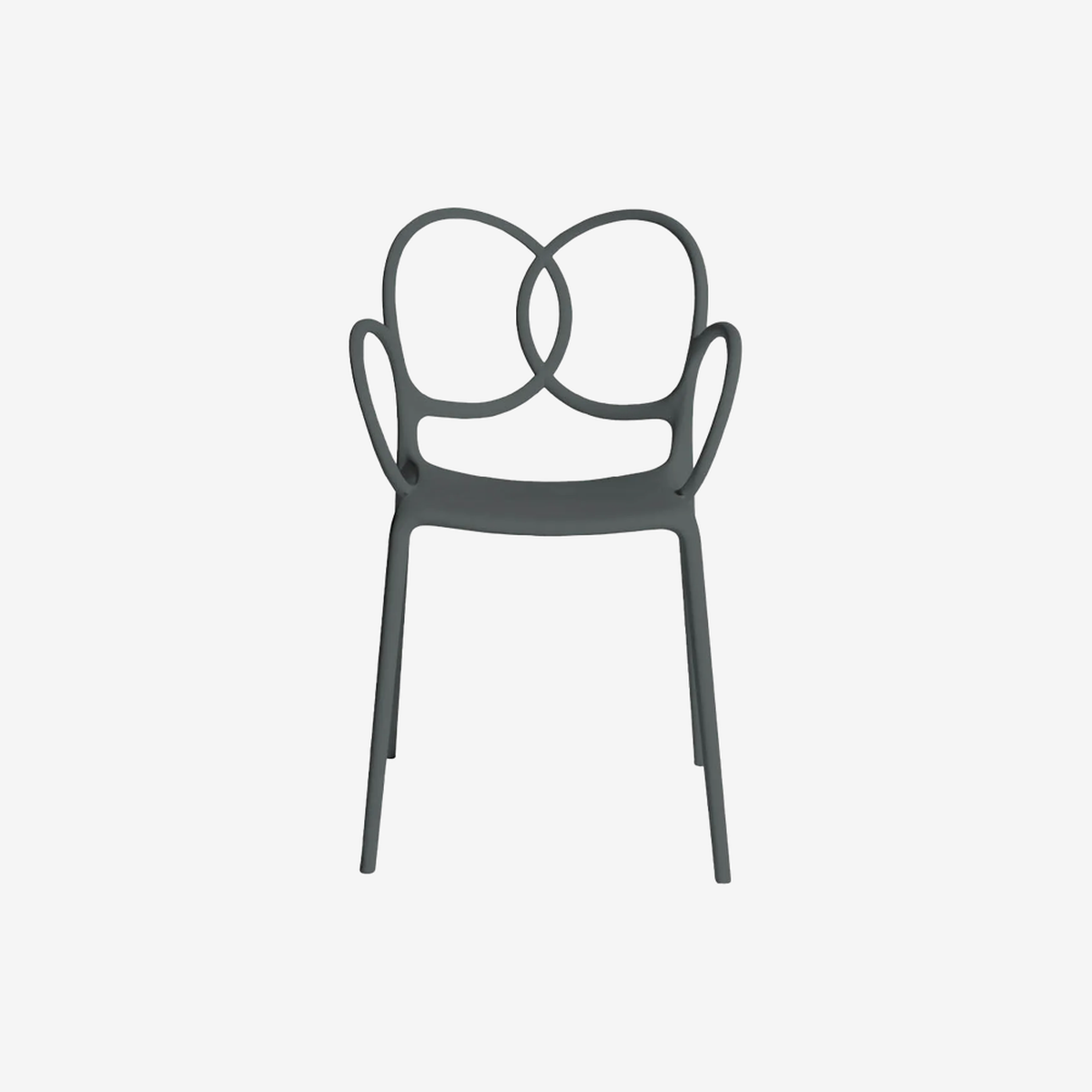 SISSI ARM CHAIR_DARK GREY