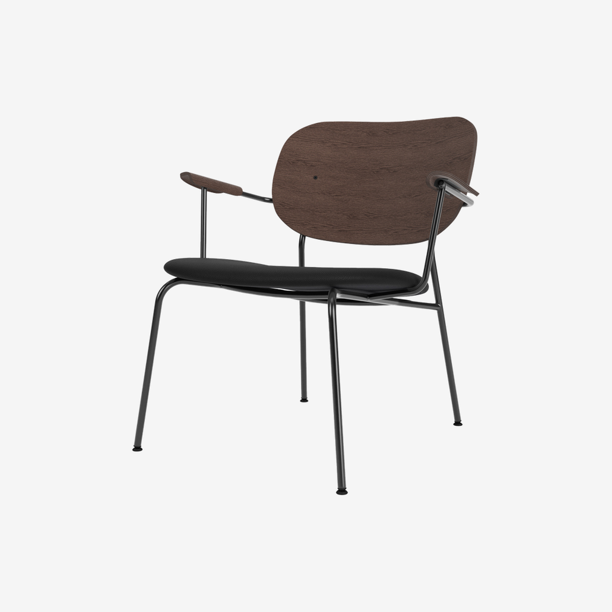 CO LOUNGE CHAIR Black/Dark Oak/Dakar0842