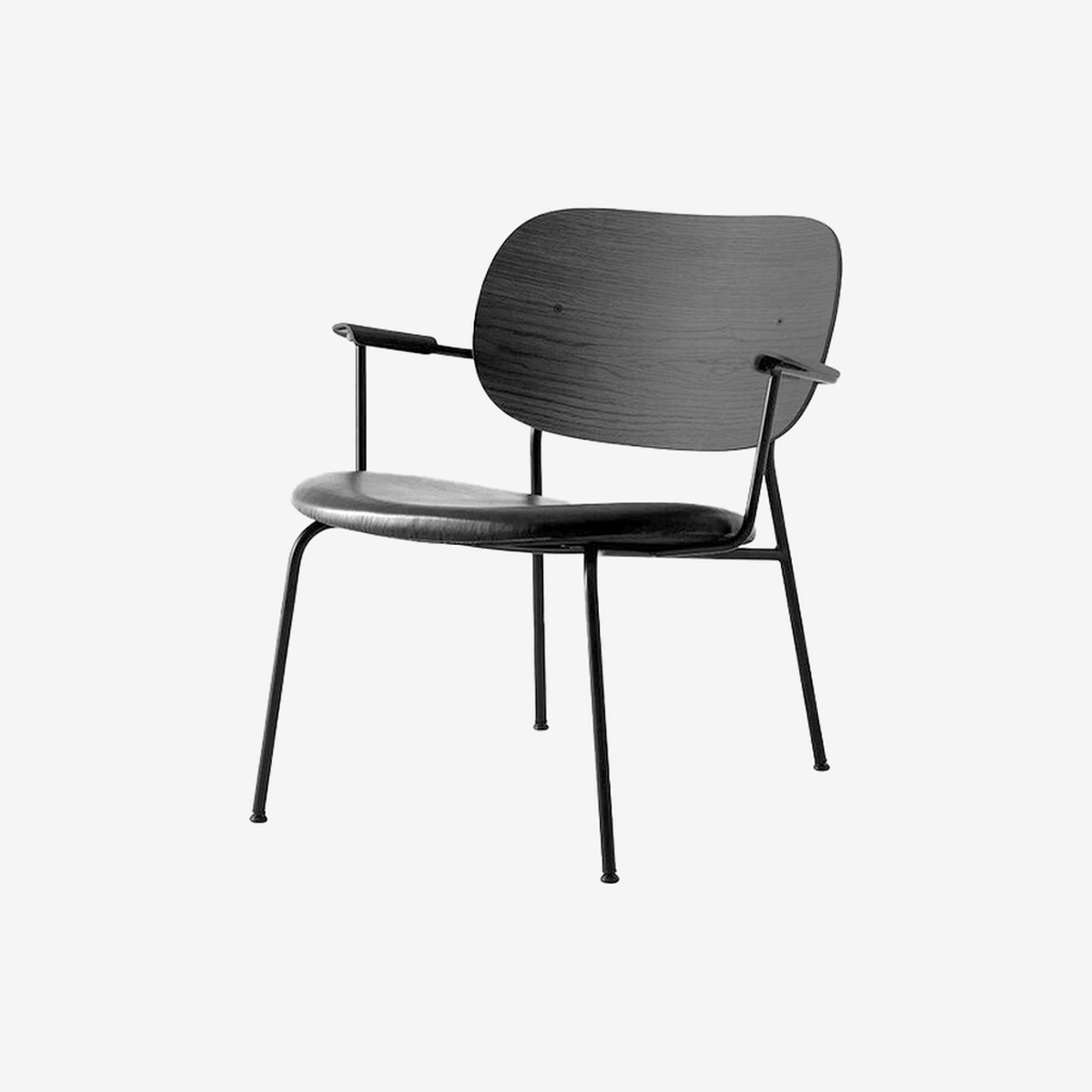 CO LOUNGE CHAIR Black/Black Oak/Dakar0842