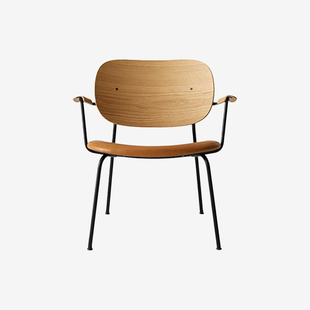 CO LOUNGE CHAIR Black/Oak/Dakar0250