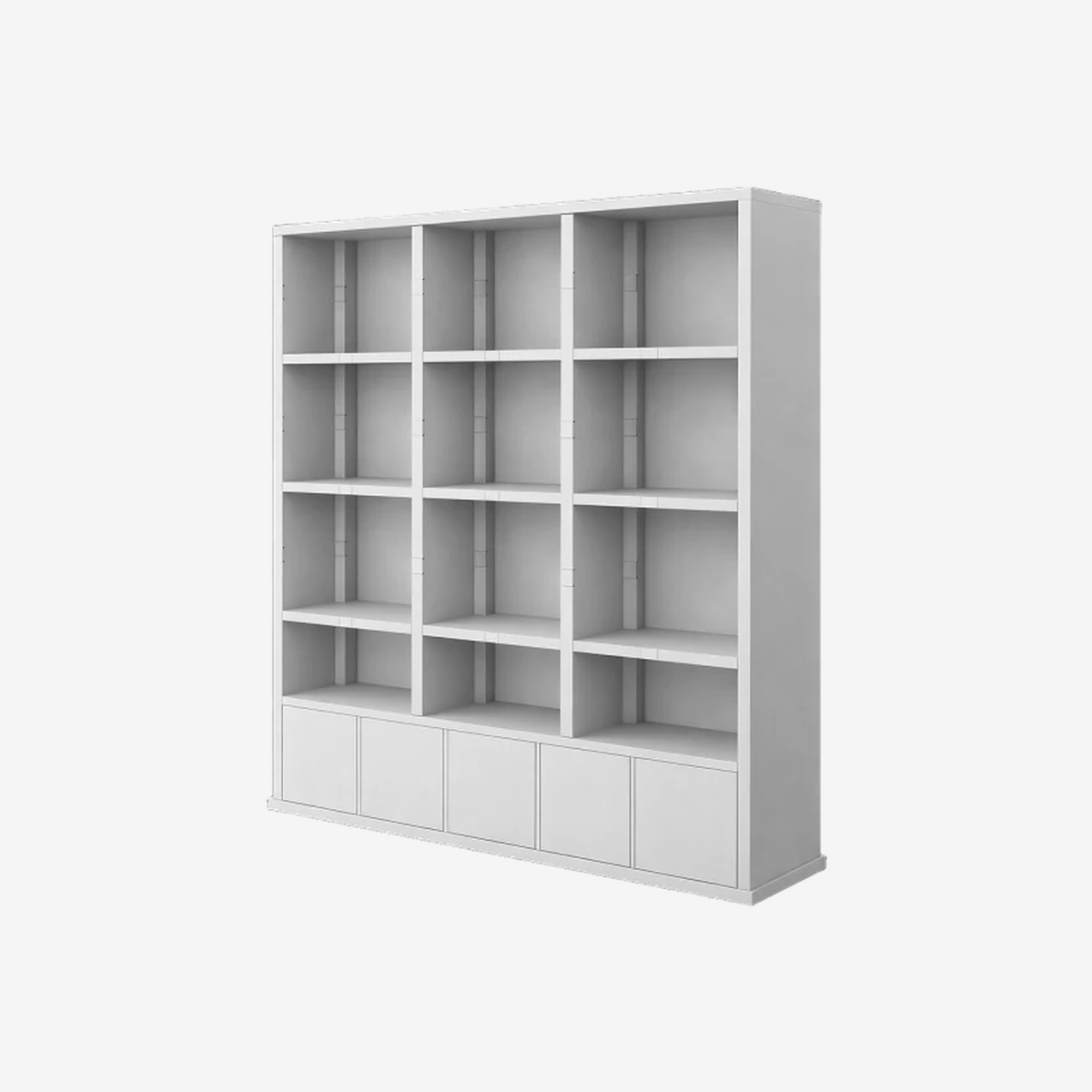 Stacked Storage Bookcase