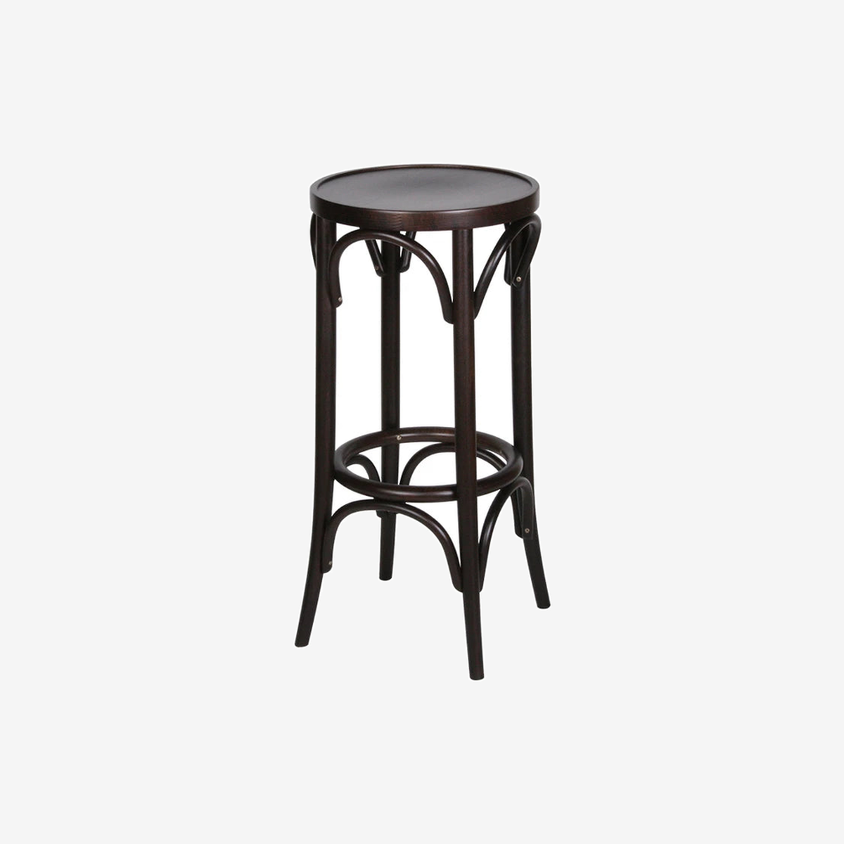 371073 Bar Stool 750SH Dark Walnut