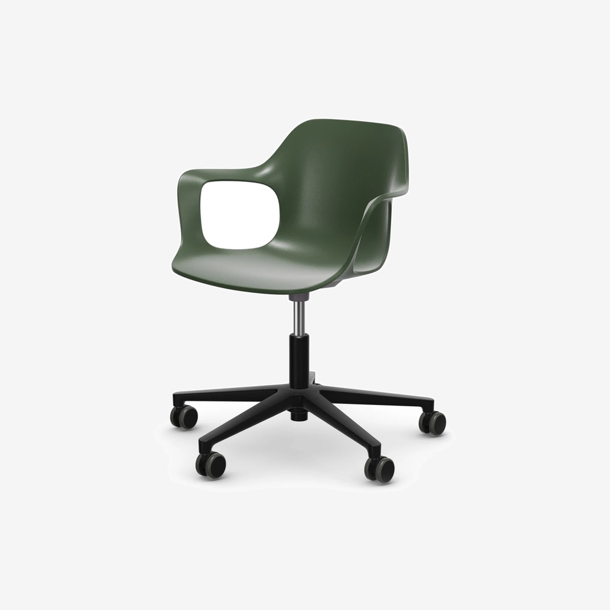 HAL RE Armchair Studio Unbraked For Hard Floor Ivy