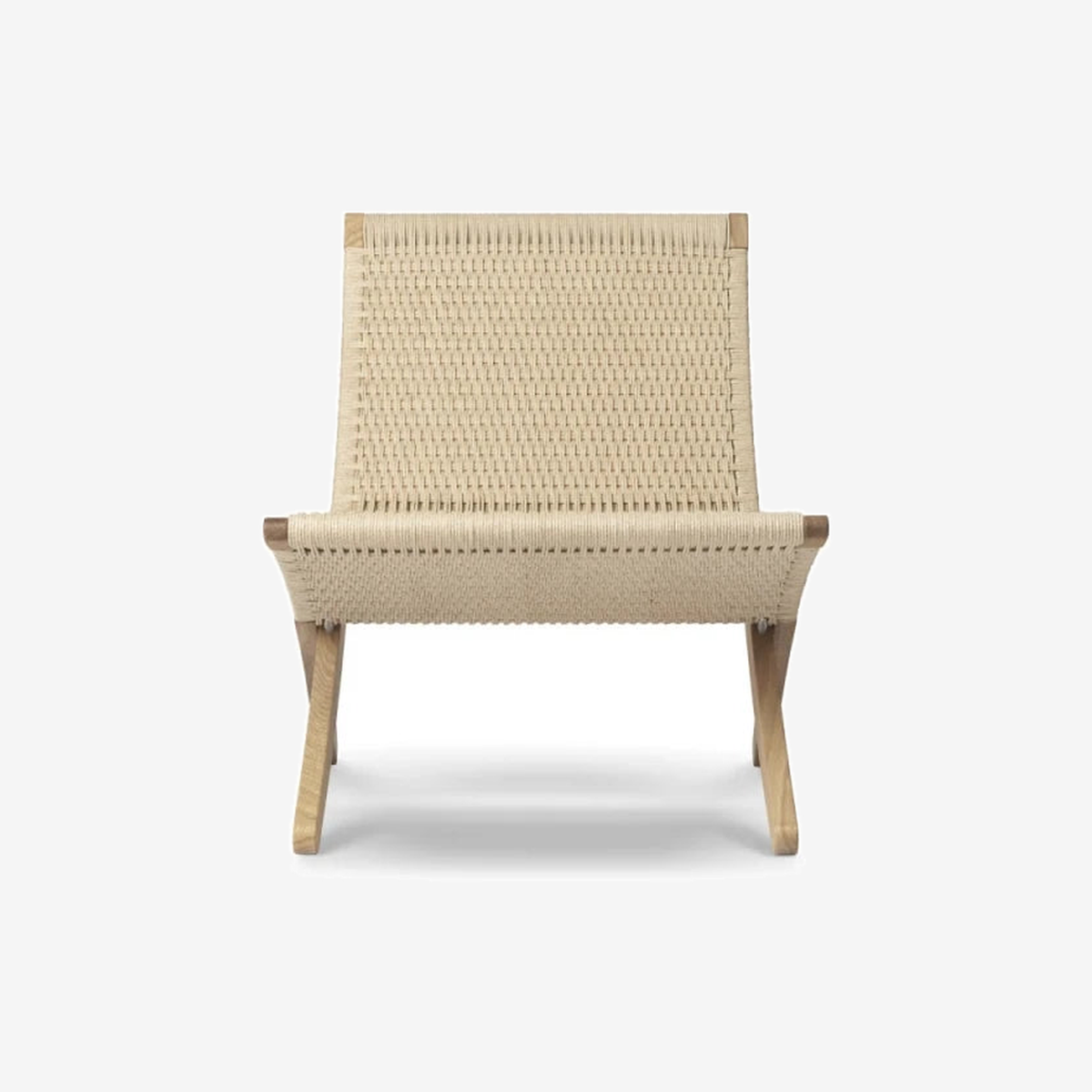 MG501 Lounge Chair - Oiled Oak / Paper Cord