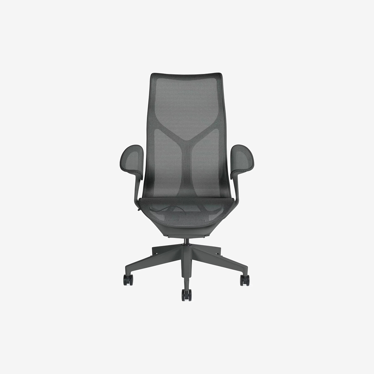 Cosm Work Chair High Back - Leaf Arms