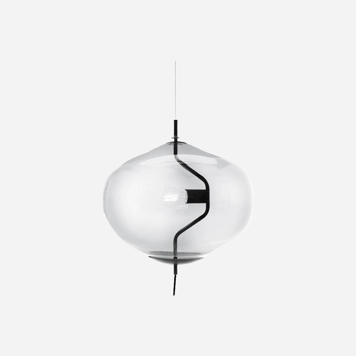 Fondue Lamp Smoke-Gold