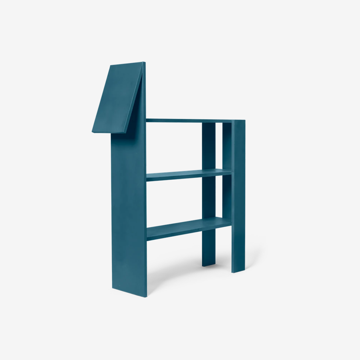 Haze Dark Blue Bookcase