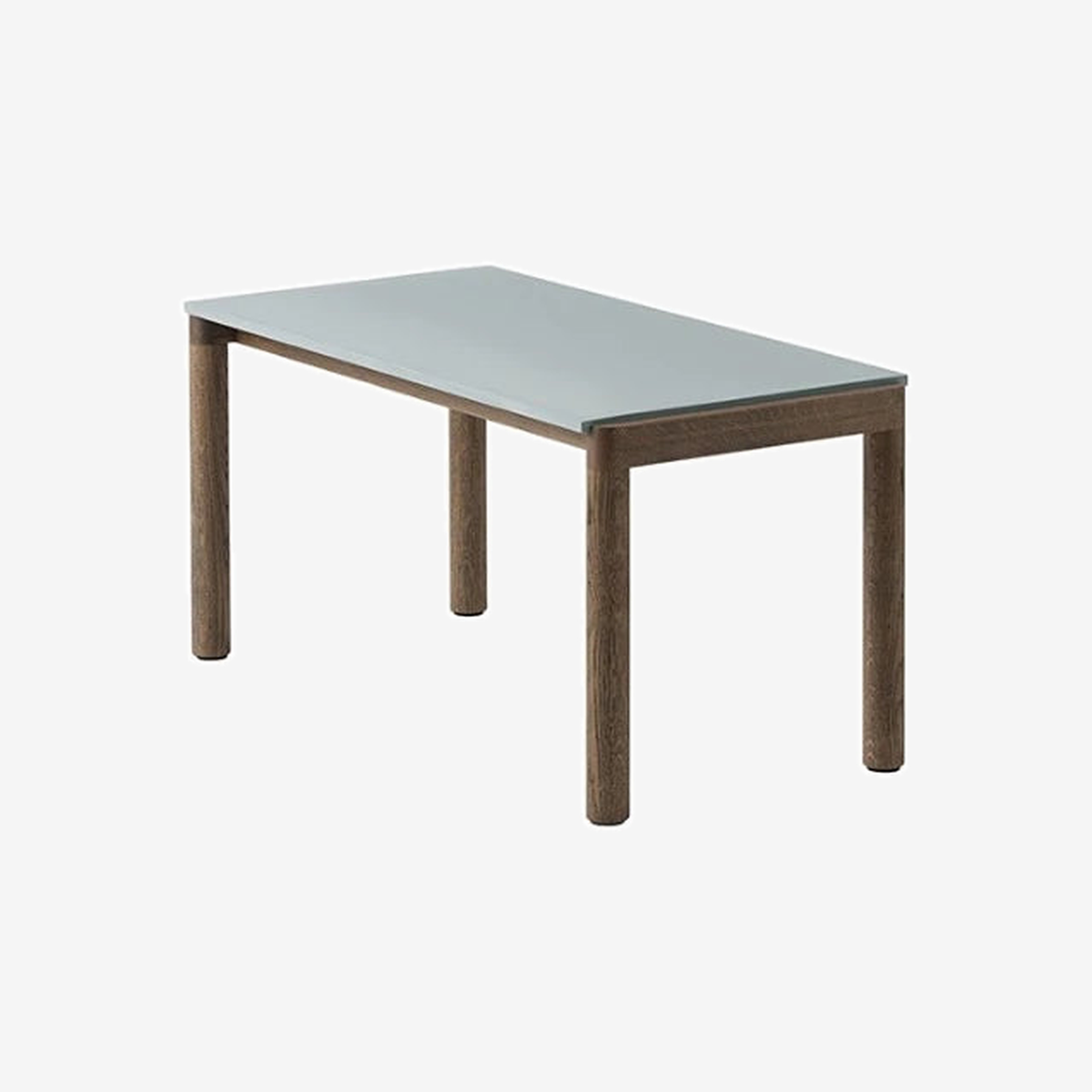Couple Coffee Table 1tiles Dark Oak/Pale Blue