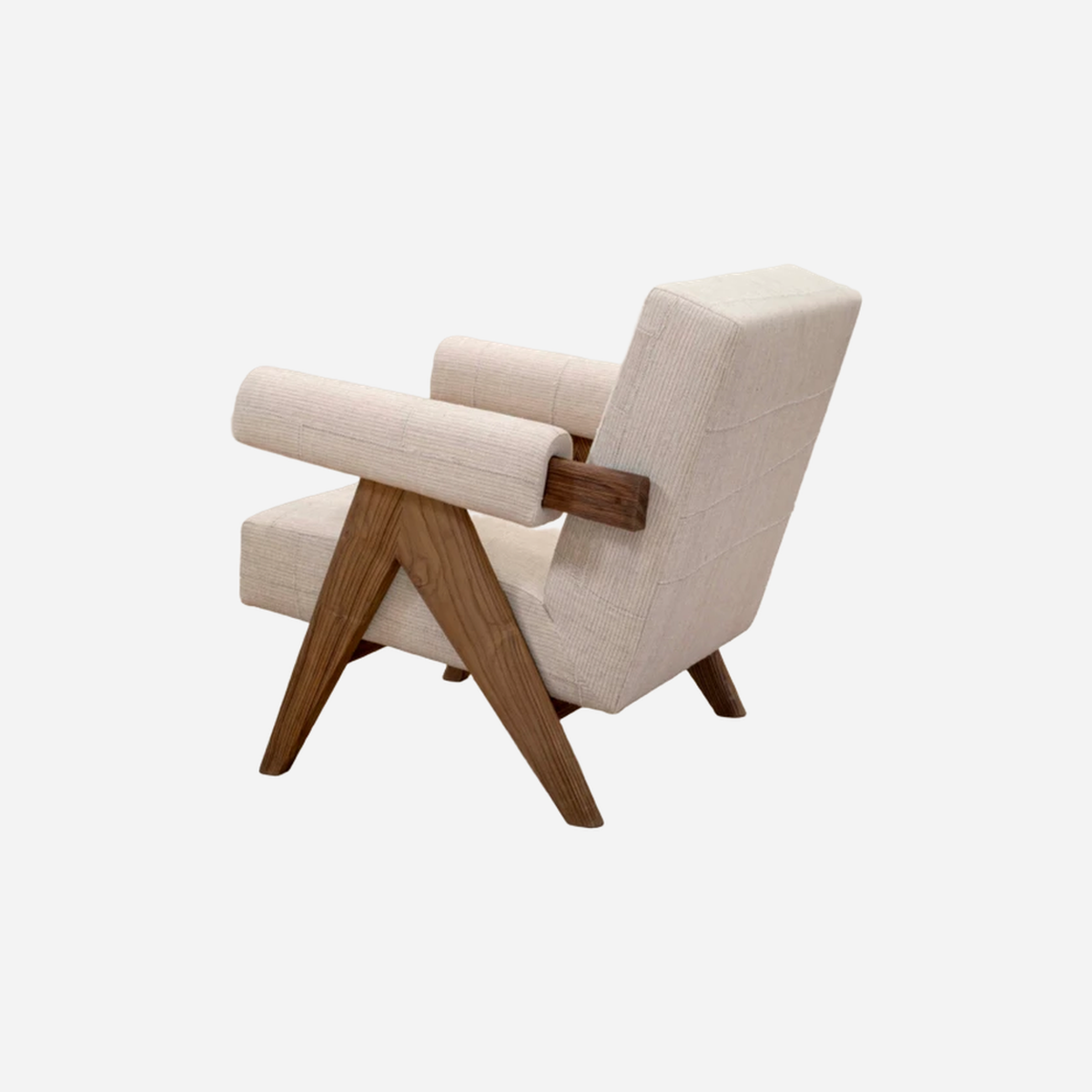 Upholstered Easy Armchair - KeSa Sand