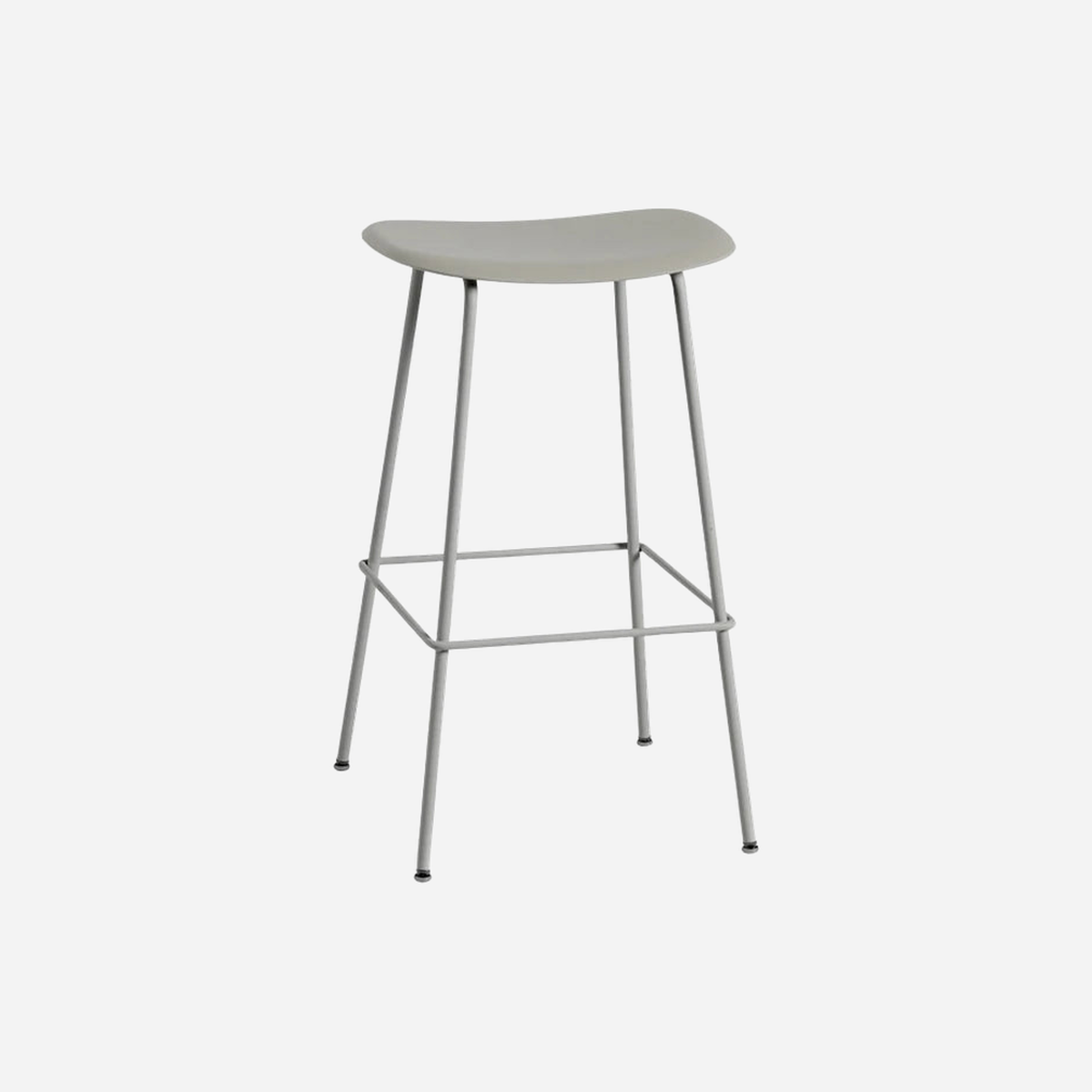 Fiber Bar Stool Without Backrest