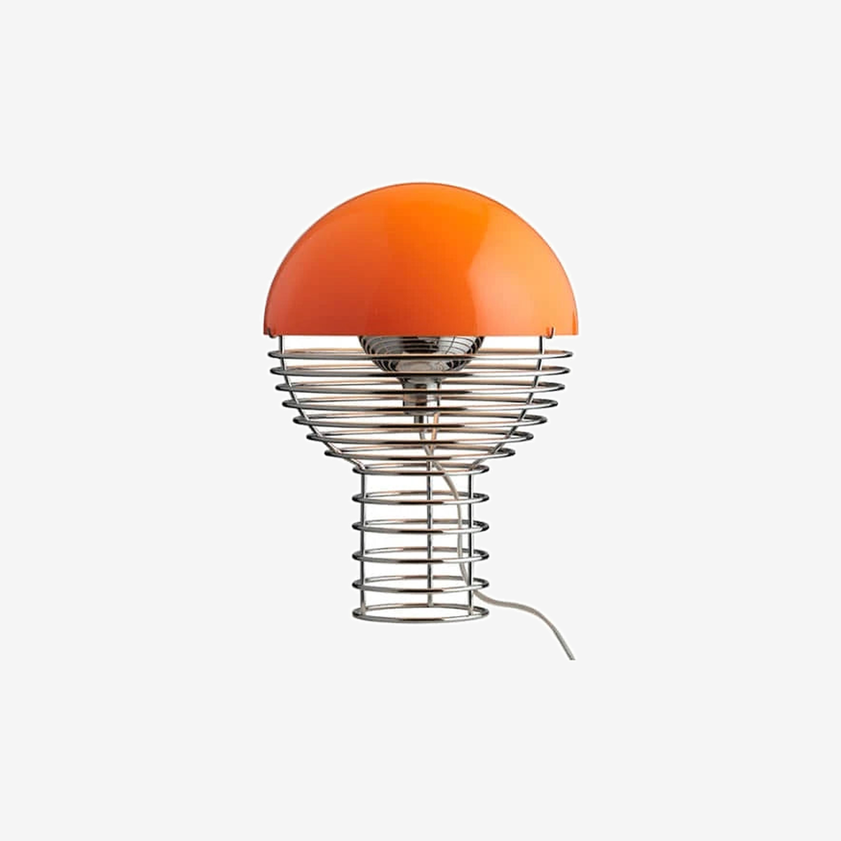 Wire Table Stand 30 Orange