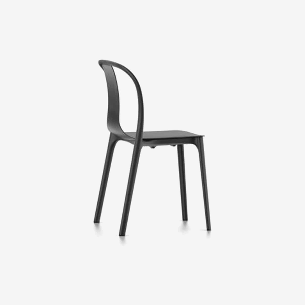 Belleville Chair Wood Black Ash