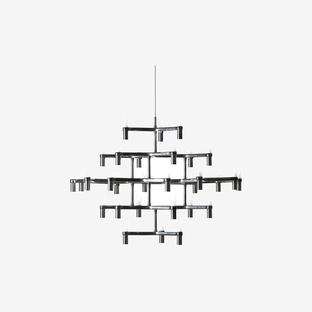 Crown Major 30 Silver Ceiling Lamp