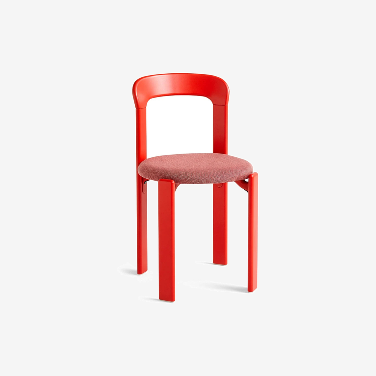 Rey Chair Scarlet Red Seat Steelcut Trio 636