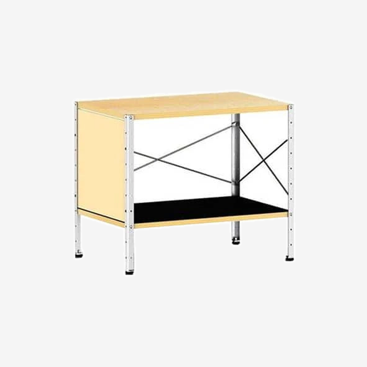 Eames Storage Unit 1 x 1 (Natural / Zinc)
