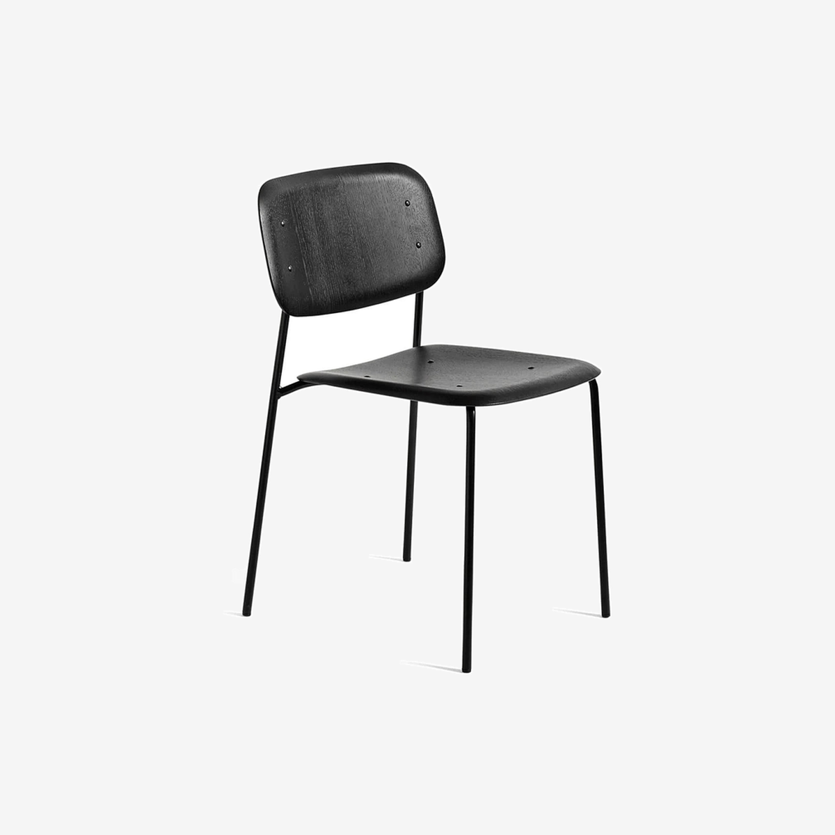 Soft Edge 40 Chair Black-Black