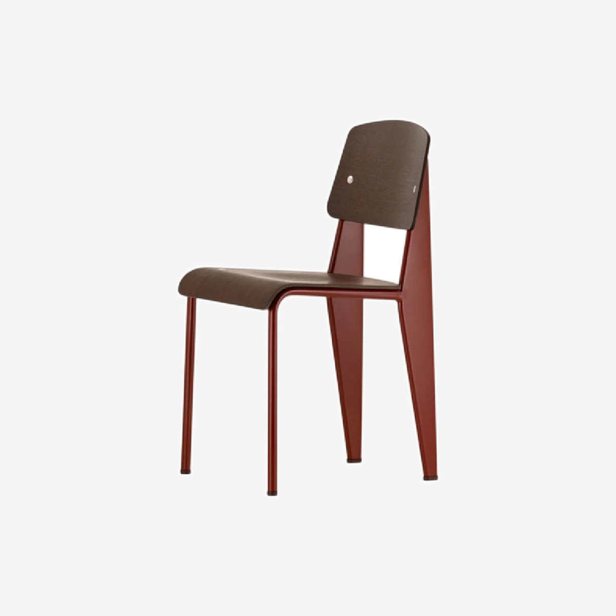 Standard Chair Walnut Japanese Red Dining Chair