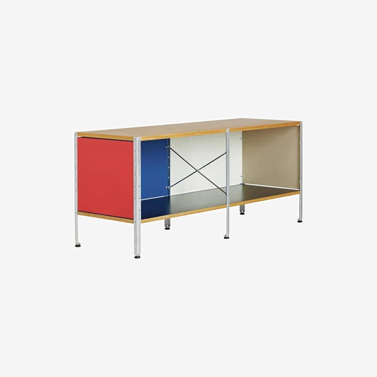 Eames Storage Unit 2 x 1 (Multi / Zinc)