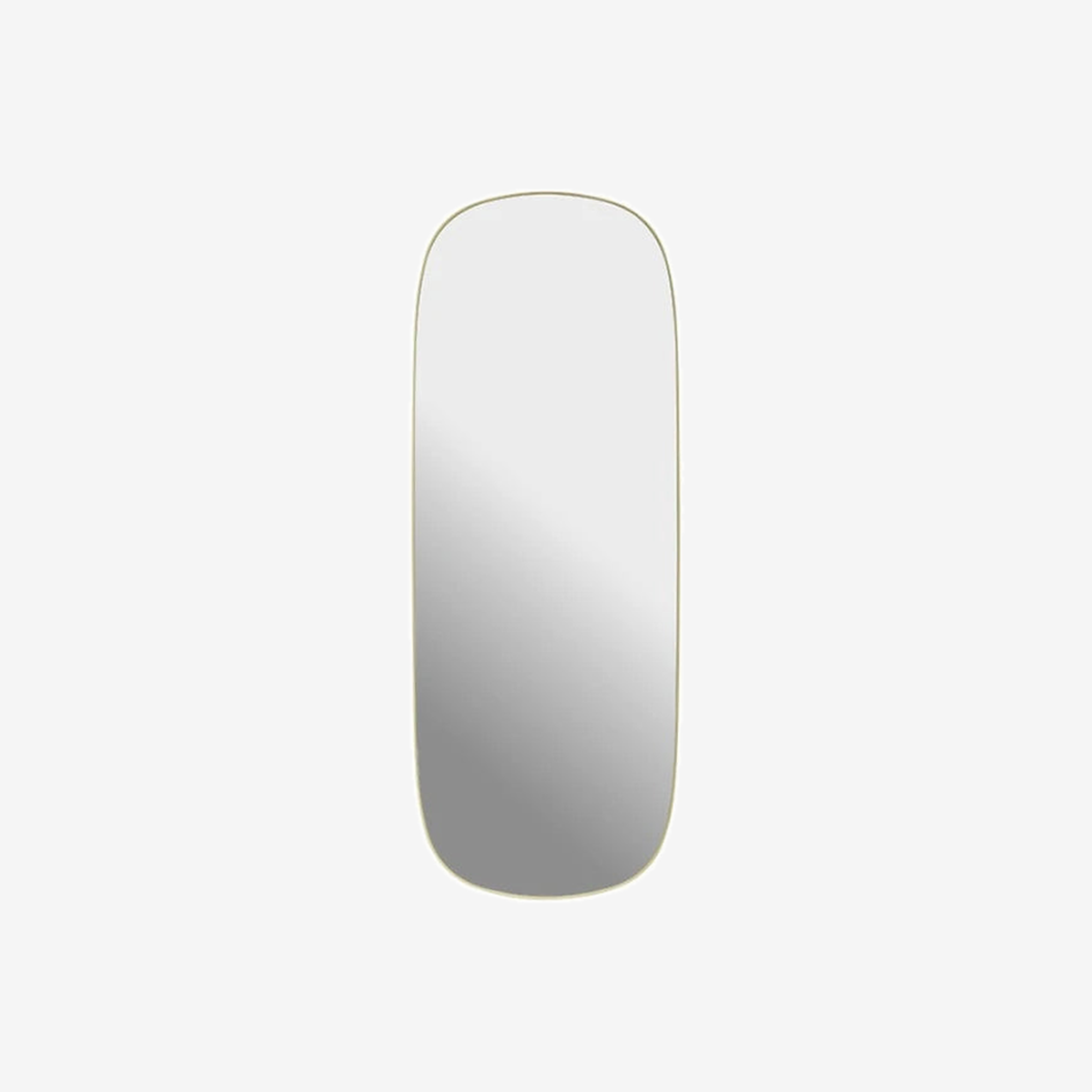 Framed Mirror 118 Light Yellow/Clear