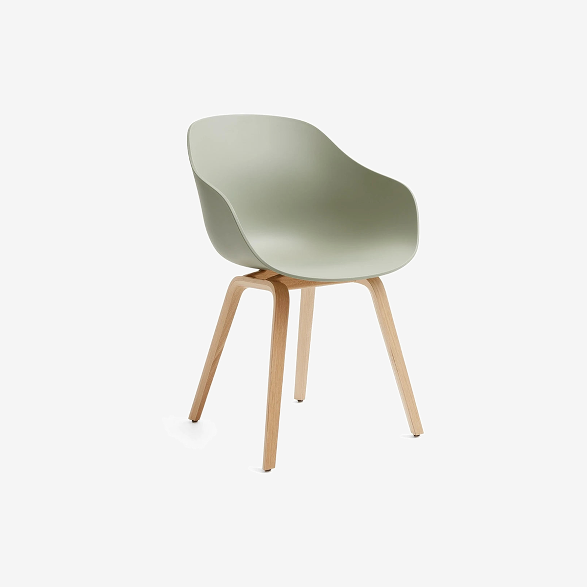 About A Chair AAC 222 Oak-Pastel Green