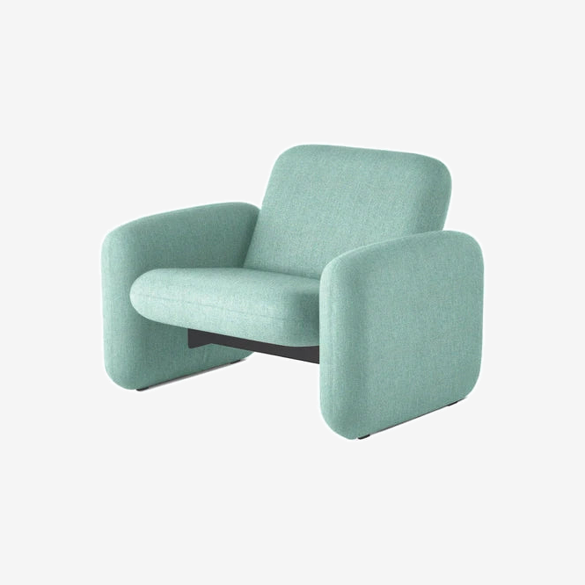 Wilkes Modular Sofa Group Chair (Menthol)