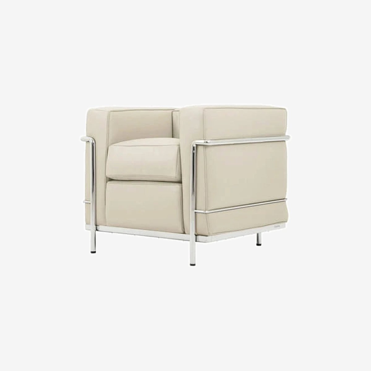2 Fauteuil Grand Confort, Petit Modèle Armchair (Scozia. Panna, Feather)