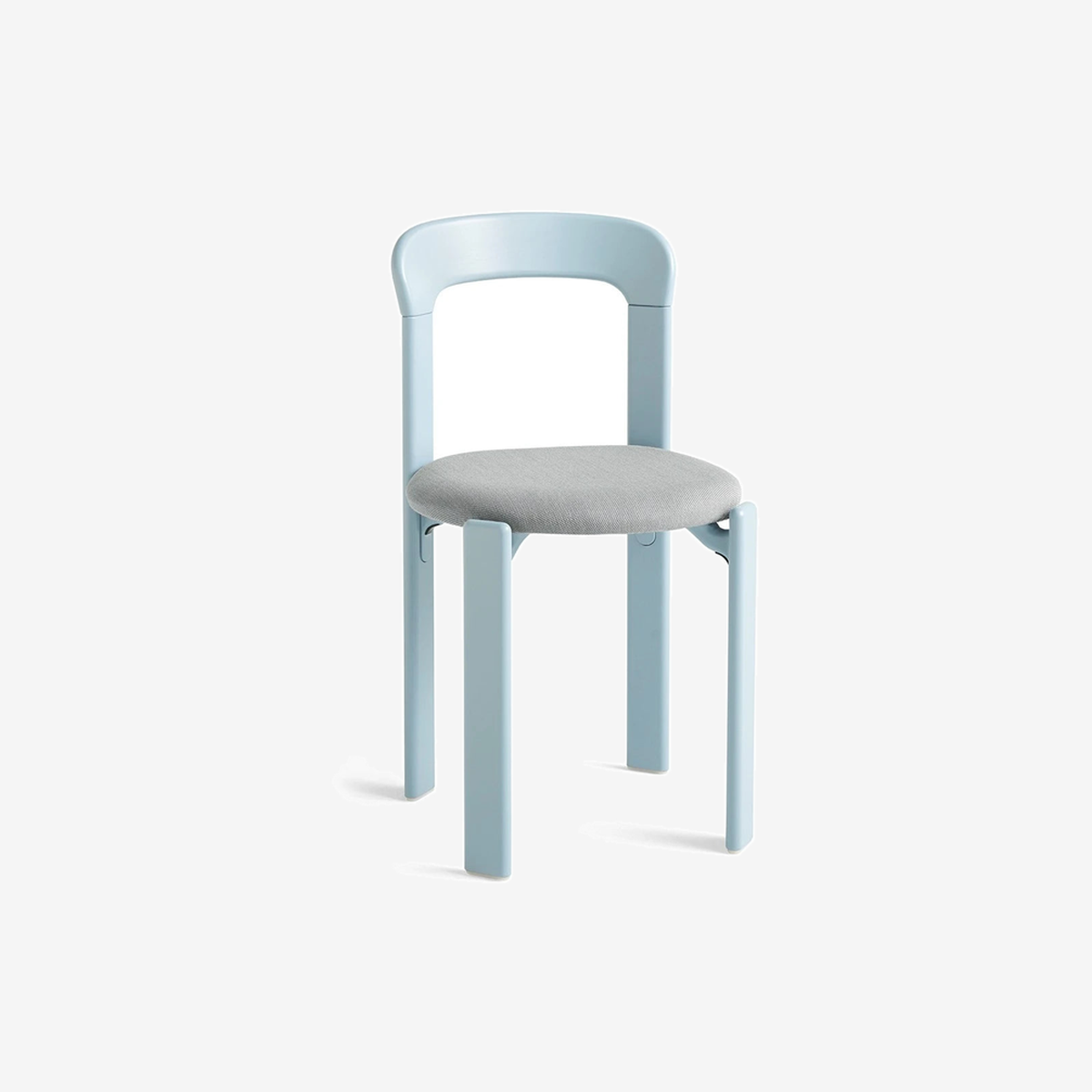 Rey Chair Slate Blue Seat Steelcut Trio 113