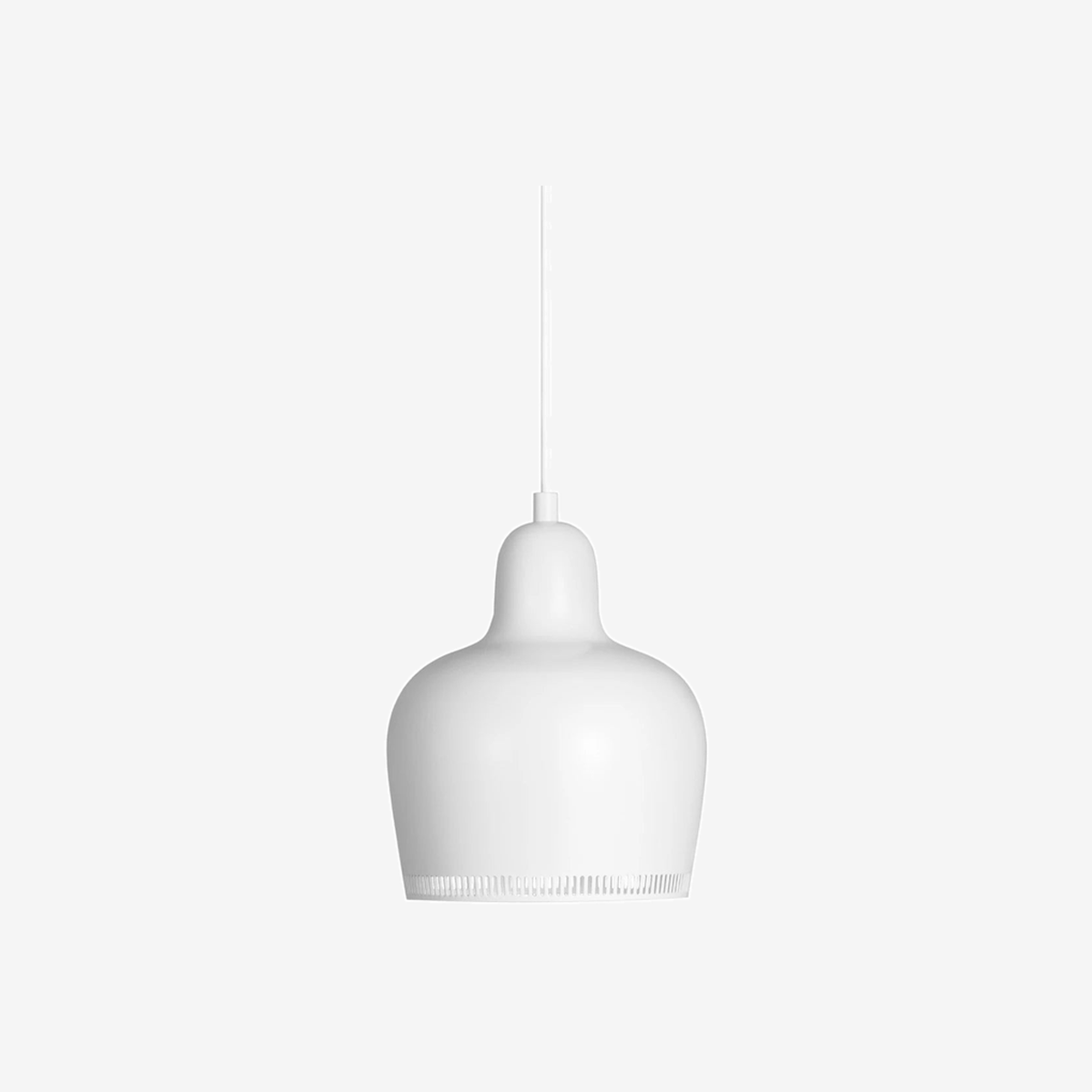 A330S Golden Bell Pendant White-White