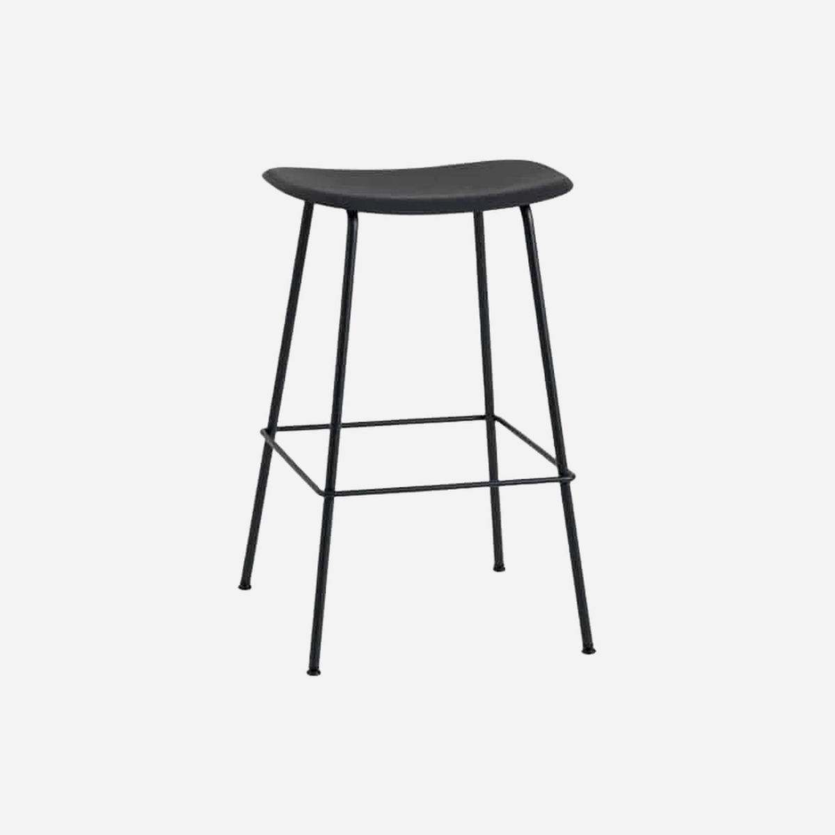 Fiber Counter Stool Without Backrest