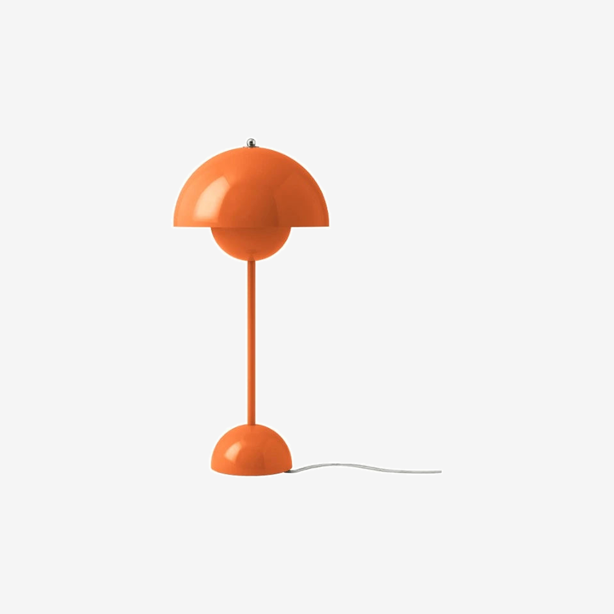 Flowerpot Table Lamp VP3 Zesty Orange