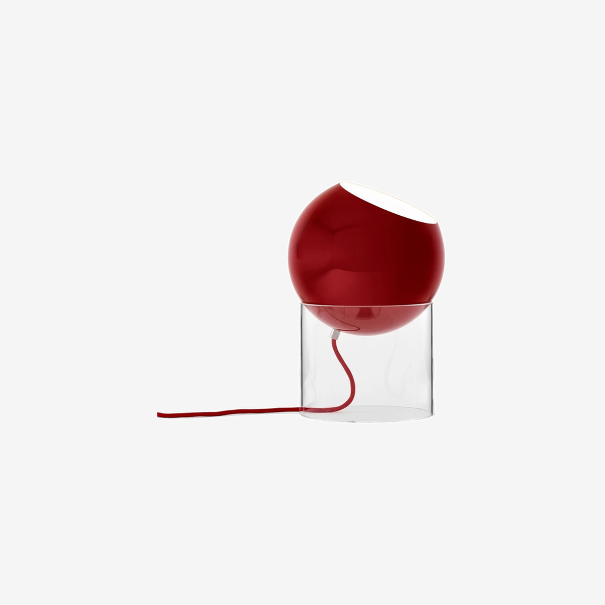 Topan VP13 Table Lamp Vermilion Red
