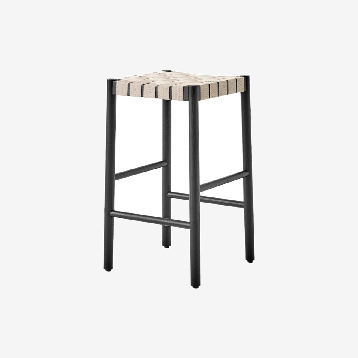 Betty Counter TK7 black-Natural linen